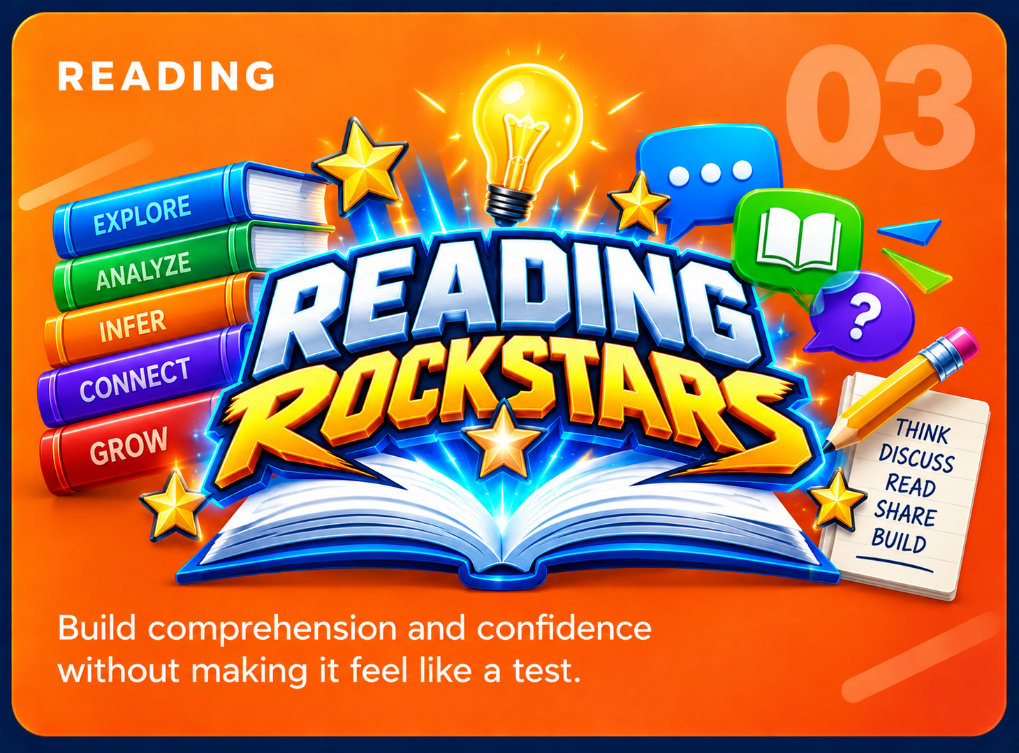 Reading Rockstars module